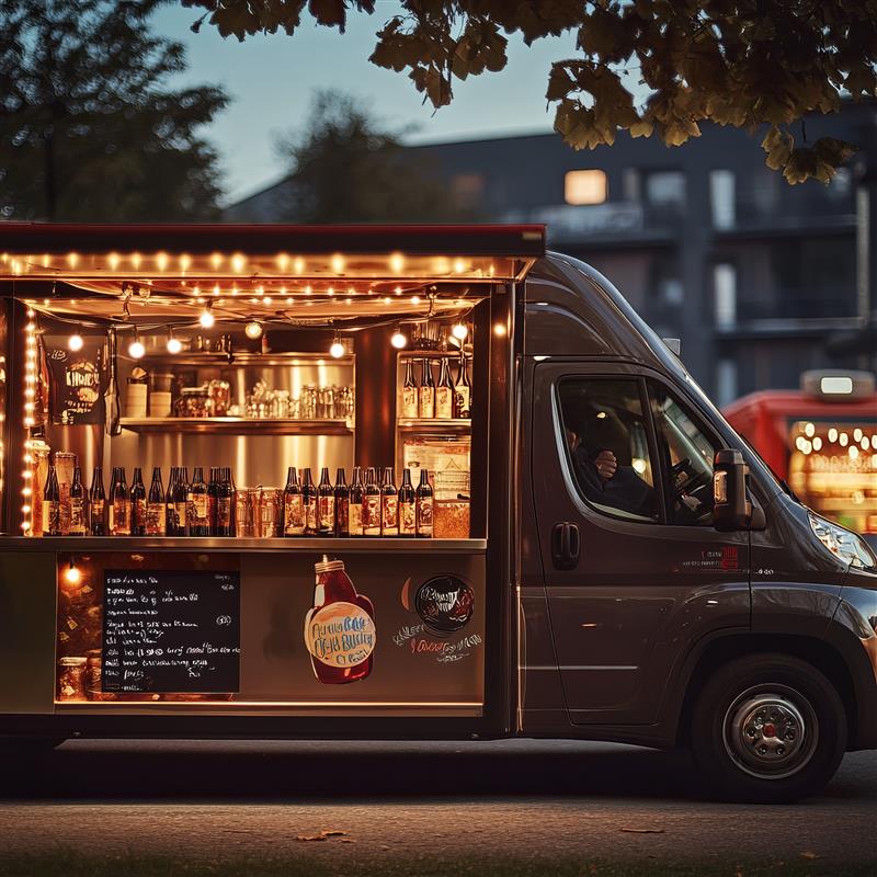 Street food truck business Dubai setup